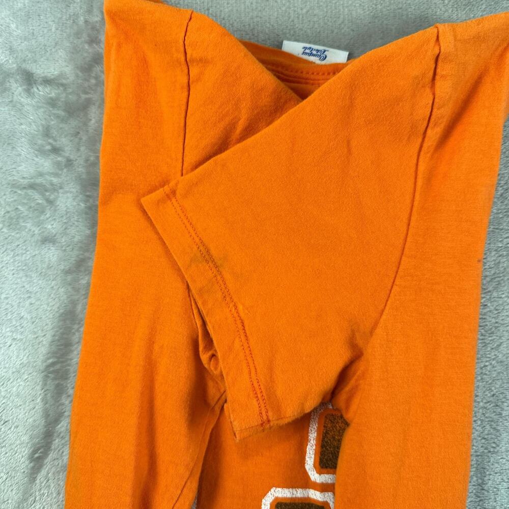 MLB Genuine Merchandise Baltimore Orioles Orange Fitted V-neck Graphic T-shirt - Picture 6 of 6